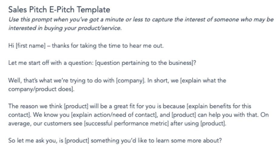 12 Elevator Pitch Examples To Inspire Your Own [with Templates]